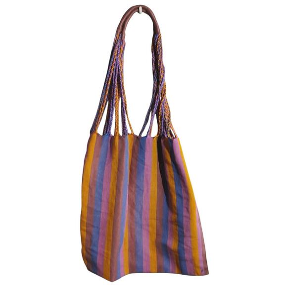 Bohemian Lightweight Canvas Bag Multicolor OS - Picture 2 of 3